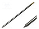 Soldering Tip, CVC-8 Series, 30° Chisel, 1 mm, Reduced Length