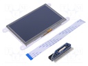 Display: TFT; 4.3"; 480x272; Window dimensions: 95.04x53.86mm