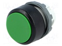 Switch: push-button; Stabl.pos: 2; 22mm; green; Illumin: none; IP66