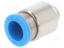 Push-in fitting; threaded,straight; G 1/8"; outside; -0.95÷6bar