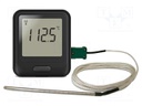 Data logger; temperature; ±1,5°C; Interface: USB; Resol: 0.1°C