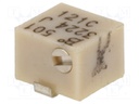 Potentiometer: mounting; multiturn; 500Ω; 250mW; SMD; ±10%; linear