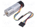 Motor: DC; with encoder,with gearbox; LP; 12VDC; 1.1A; 150rpm