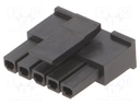 Connector: wire-board; plug; female; -40÷105°C; PIN: 5; Layout: 1x5