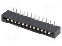 Connector: FFC (FPC); angled 90°; PIN: 12; NON-ZIF; THT; tinned