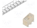 Relay: electromagnetic; SPDT; Ucoil: 5VDC; 2A; Mounting: SMT; 178Ω