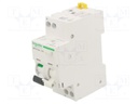 RCBO breaker; Inom: 10A; Ires: 30mA; Max surge current: 250A; DIN