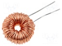 Inductor: wire; THT; 470uH; 240mΩ; 3A