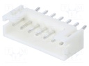 Socket; wire-board; male; 2mm; PIN: 7; THT; 100V; 2A; tinned; -25÷85°C