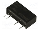 Converter: DC/DC; 1W; Uin: 4.5÷5.5V; Uout: 12VDC; Iout: 84mA; SIP