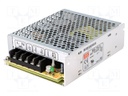 Power supply: switched-mode; modular; 60W; 5VDC; 129x97x38mm; 12A