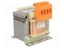 Transformer: mains; 50VA; 400VAC; 230V; Leads: terminal block; IP00