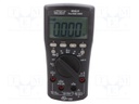 Digital multimeter; VDC: 60m/600m/6/60/600/1000V; True RMS