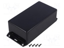 Enclosure: multipurpose; X: 80mm; Y: 150mm; Z: 50mm; 1591S; ABS; black