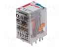 Relay: electromagnetic; 4PDT; Ucoil: 220VDC; 6A/250VAC; 6A/24VDC