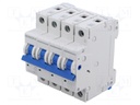 Circuit breaker; 230/400VAC; Inom: 16A; Poles: 3+N; Charact: C; 10kA