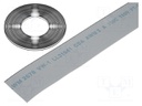 Wire: ribbon; flat; 0.635mm; solid; Cu; 40x30AWG; unshielded; PVC