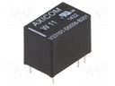 Relay: electromagnetic; SPDT; Ucoil: 12VDC; Icontacts max: 1.25A