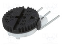 Potentiometer: mounting; single turn,vertical; 5kΩ; 0.5W; THT