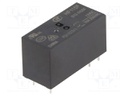 Relay: electromagnetic; SPST-NO; Ucoil: 12VDC; 16A/250VAC; 16A