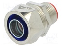 Straight terminal connector; HJ-10,HJ-I-08,TJ-10; brass; IP40