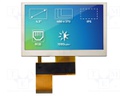 Display: TFT; 4.3"; 480x272; Illumin: LED; Dim: 105.5x67.2x2.95mm