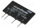 Relay: solid state; Ucntrl: 20÷28VDC; 10A; 0÷100VDC; THT; SIP