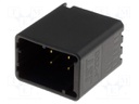 Socket; wire-board; male; J2000; 2.5mm; PIN: 6; THT; 250V; 4.6A