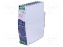 Power supply: switched-mode; 60W; 48VDC; 48÷57VDC; 1.25A; 450g