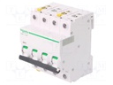 Circuit breaker; 400VAC; Inom: 50A; Poles: 4; DIN; Charact: D; 6kA