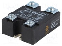 Relay: solid state; Ucntrl: 3÷32VDC; 10A; 24÷280VAC; -40÷80°C; IP00