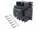 Relay Contactor, TeSys D Series, 3PST-NO, 3P, 115 A at 440 VAC, 65 kW at 1 kV