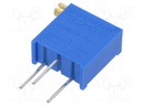 Potentiometer: mounting; 1kΩ; 500mW; THT; ±10%; linear; cermet