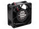 Fan: DC; axial; 24VDC