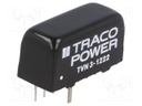 Converter: DC/DC; 3W; Uin: 9÷18V; Uout: 12VDC; Uout2: -12VDC; SIP8