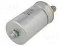 Capacitor: polypropylene; Body dim: Ø65x115mm; 100uF; ±5%; 25A