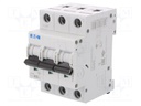 Circuit breaker; 230/400VAC; Inom: 25A; Poles: 3; DIN; Charact: B