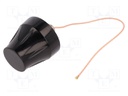 Antenna; GSM; 2dBi; linear; Mounting: screw type; 50Ω; U.FL; L: 48mm