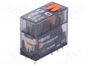 Relay: electromagnetic; SPDT; Ucoil: 230VAC; 16A/250VAC; 16A/24VDC