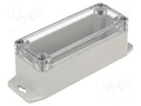 Enclosure: multipurpose; X: 35mm; Y: 90mm; Z: 35mm; with fixing lugs