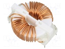 Inductor: wire; THT; 800uH; 60mΩ; 250VAC; -25÷120°C; Series: SC; 3A