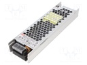 Power supply: switched-mode; modular; 200.4W; 12VDC; 194x55x26mm