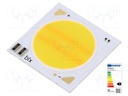 Power LED; COB,bicolour; white warm; 20÷1290mA; P: 500mW/44.5W