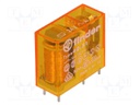 Relay: electromagnetic; SPDT; Ucoil: 24VAC; 10A/250VAC; 10A/30VDC