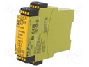 Module: safety relay; Series: PNOZ X2.3P C; IN: 4; OUT: 3; -10÷55°C