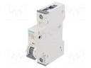 Circuit Breaker, MCB, 5SY6, 1P, 6 kA, 400 V, 16 A