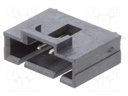 Socket; wire-board; male; SL; 2.54mm; PIN: 5; THT; tinned; straight