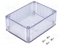 Enclosure: multipurpose; X: 82mm; Y: 110mm; Z: 40mm; 1591; IP54