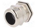 Cable gland; M40; IP68; Mat: brass; Body plating: nickel