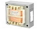 Transformer: mains; 20VA; 230VAC; 115V; 0.17A; Leads: solder lugs